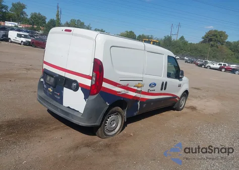2015 Ram Promaster City Tradesman из США, поврежденный, VIN ZFBERFAT6F6966904